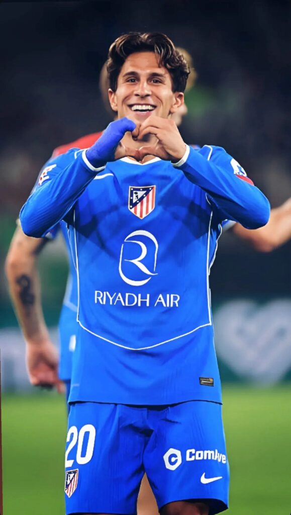 giuliano simeone celebrando gol la cartuja